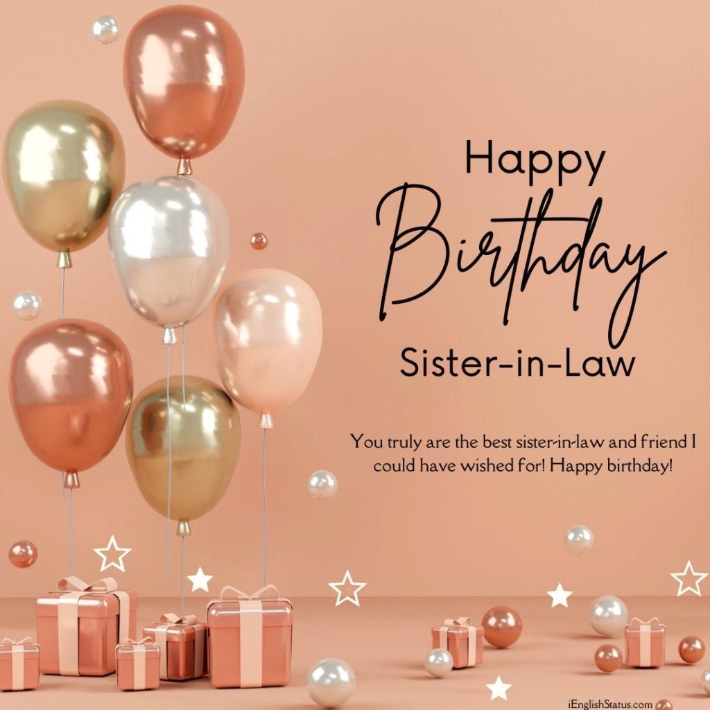 Birthday Wishes for Sister-in-law